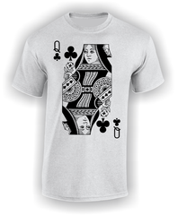 Queen of Clubs (Full) T-Shirt