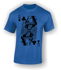 Queen of Clubs (Full) T-Shirt