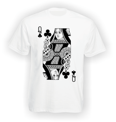 Queen of Clubs (Full) T-Shirt