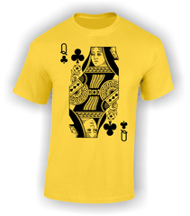 Queen of Clubs (Full) T-Shirt