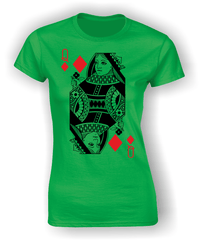 Queen of Diamonds (Full) T-Shirt