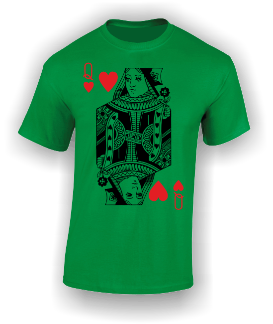 Queen of Hearts (Full) T-Shirt
