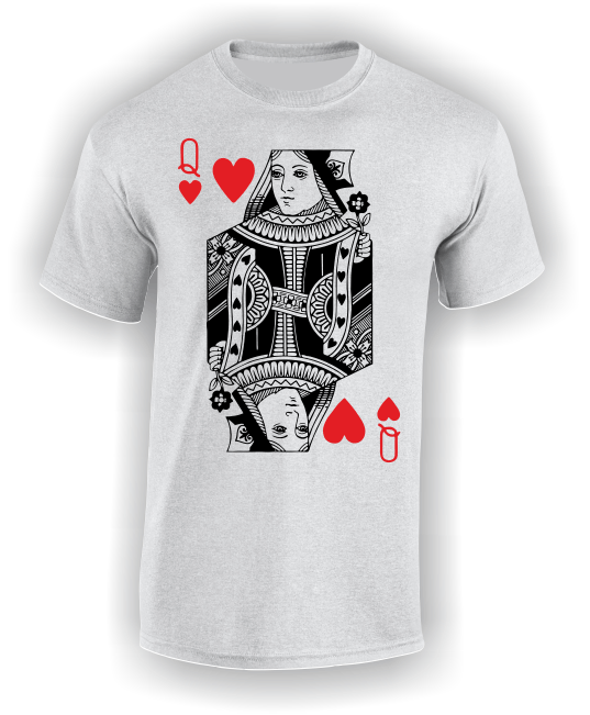 Queen of Hearts (Full) T-Shirt
