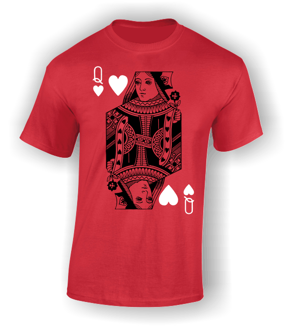 Queen of Hearts (Full) T-Shirt