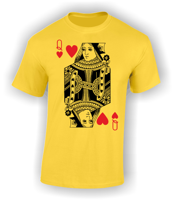 Queen of Hearts (Full) T-Shirt