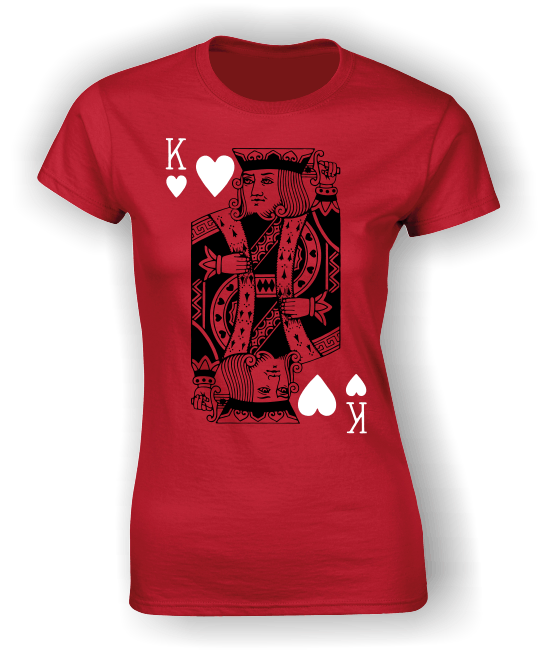 King of Hearts (Full) T-Shirt