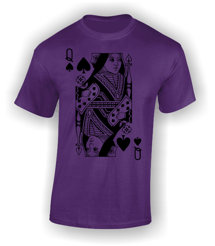 Queen of Spades (Full) T-Shirt