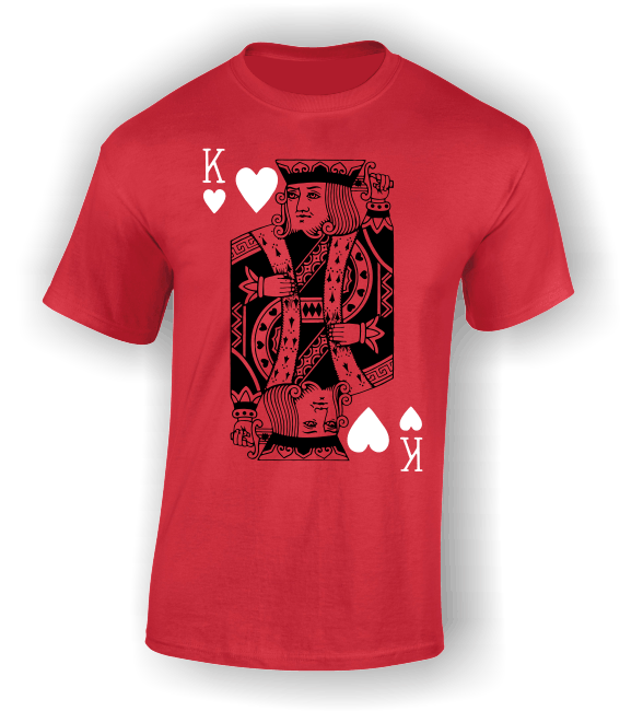 King of Hearts (Full) T-Shirt