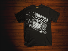 King of Clubs, Wearing Face Mask, Mens T-Shirt (Anti-COVID-19)