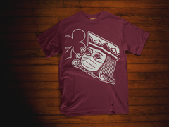 King of Clubs, Wearing Face Mask, Mens T-Shirt (Anti-COVID-19)