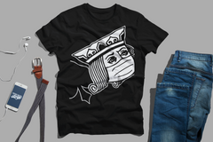 King of Spades, Wearing Face Mask, Mens T-Shirt (Anti-COVID-19)