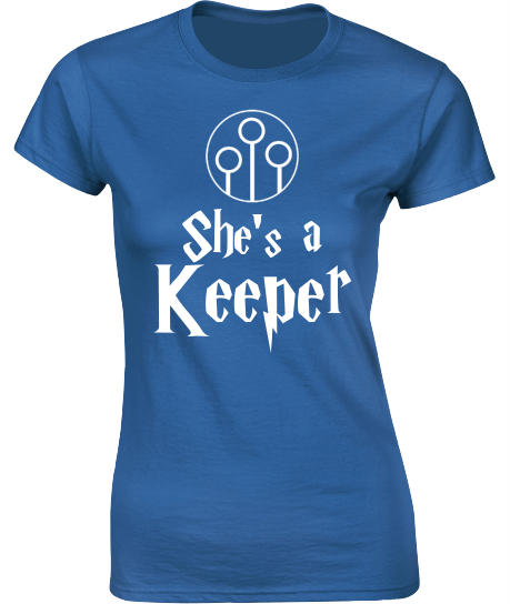 'He's/She's a Keeper' - Valentine's T-Shirt