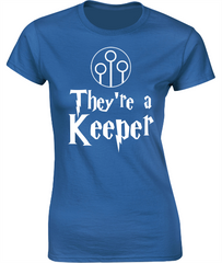 'I'm/They're a Keeper' - Valentine's T-Shirt