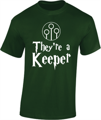 'I'm/They're a Keeper' - Valentine's T-Shirt