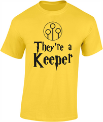 'I'm/They're a Keeper' - Valentine's T-Shirt