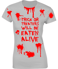 Trick or Treaters Will be Eaten Alive - Halloween T-Shirt