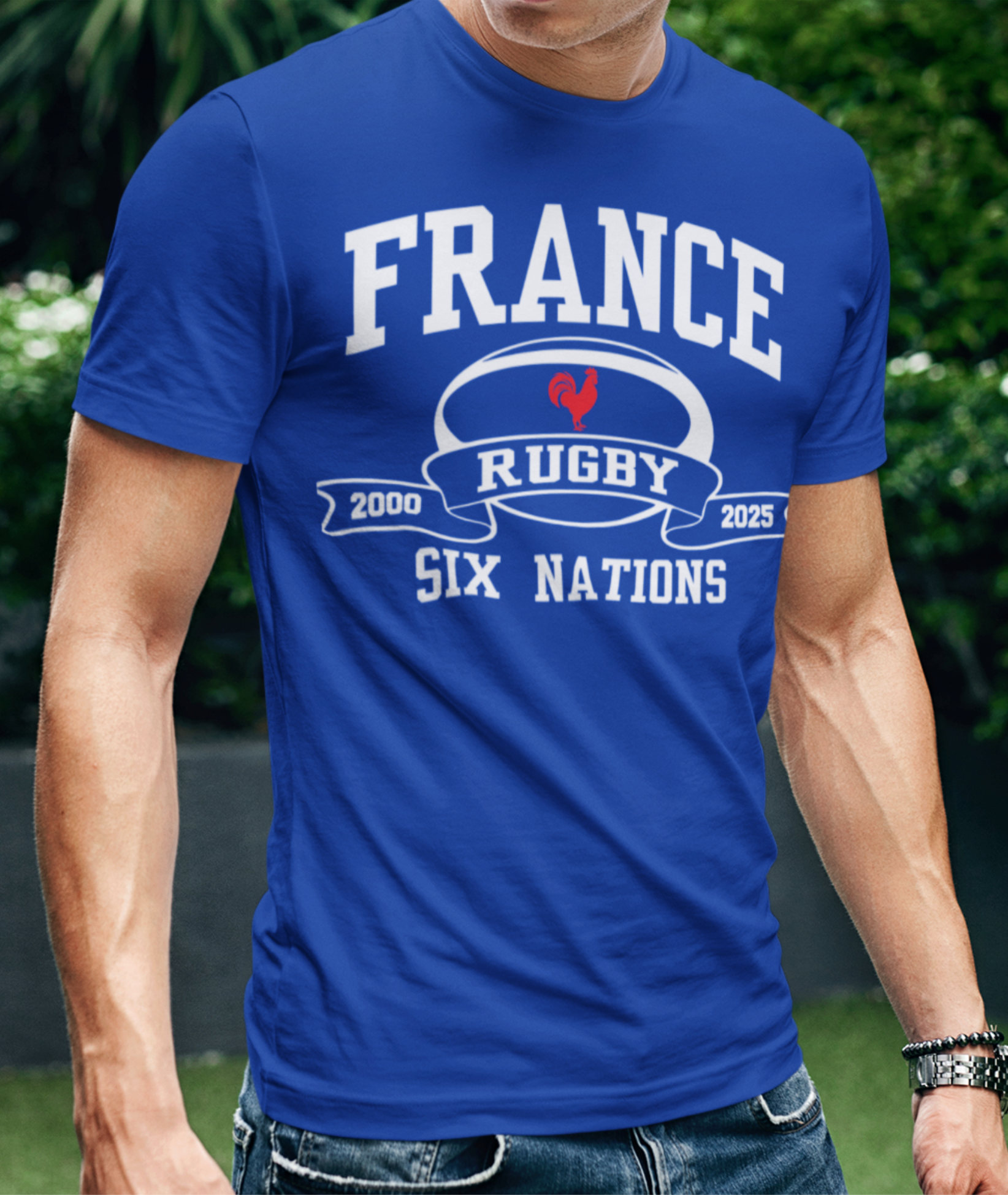 France Six Nations Rugby 2025 T-Shirt - Adult Sizes