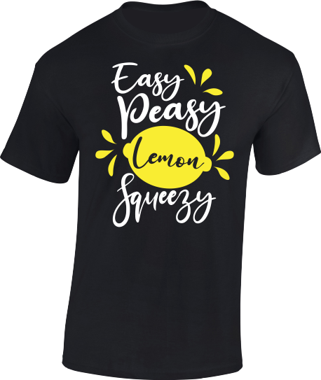 Easy Peasy Lemon Squeezy - Adult T-Shirt