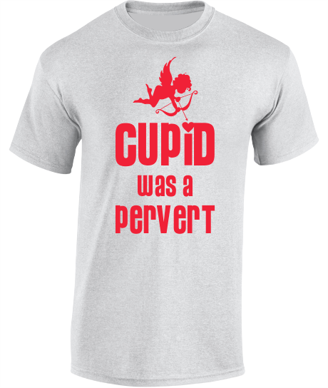 Cupid Was a Pervert - Valentine's T-Shirt