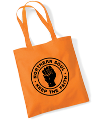 Northern Soul, Keep The Faith (Fist) Tote Bag