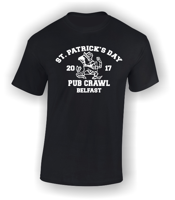 St. Patrick's Day Pub Crawl - Personalised T-Shirt