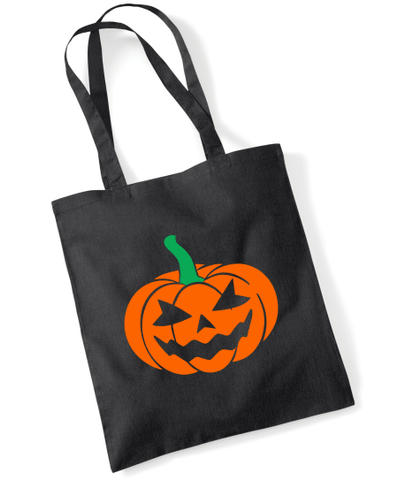 Pumpkin (Jack O Lantern) Halloween Tote Bag