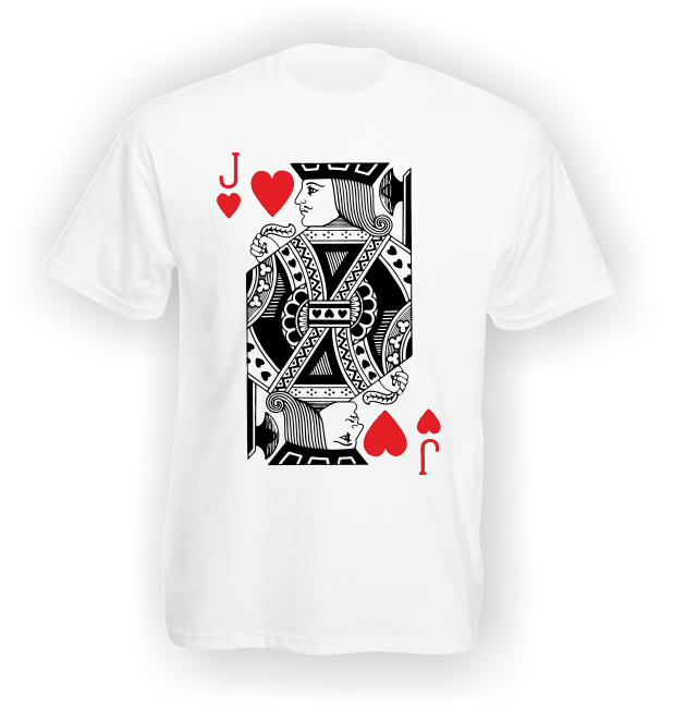 Jack of Hearts (Full) T-Shirt
