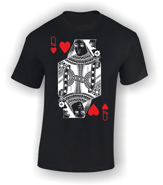 Queen of Hearts (Full) T-Shirt