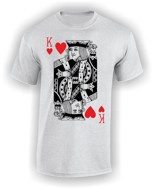 King of Hearts (Full) T-Shirt