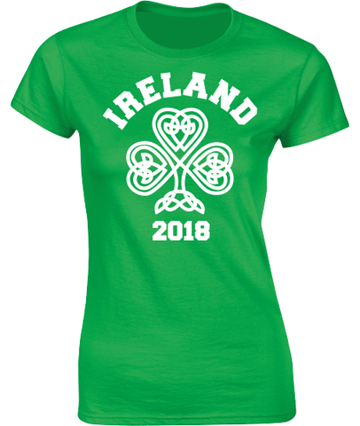 Ireland 2019 Celtic Shamrock T-Shirt.