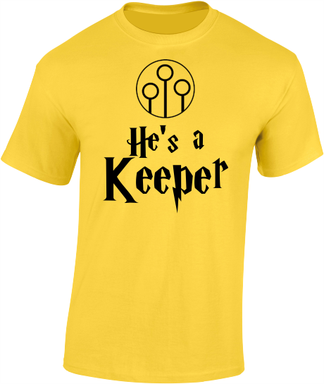 'He's/She's a Keeper' - Valentine's T-Shirt