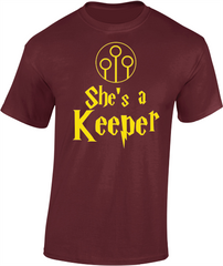 'He's/She's a Keeper' - Valentine's T-Shirt